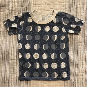Winter Water Factory Organic Cotton Moon Phase Shirt 2T